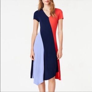 Tory Burch asymmetrical shirt dress